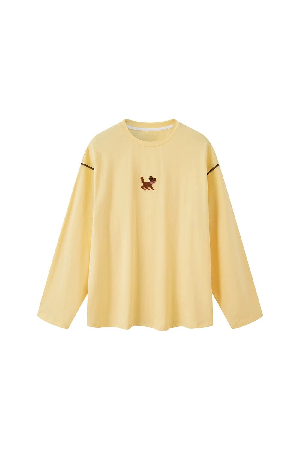 Cartoon Puppy Embroidery T-Shirt