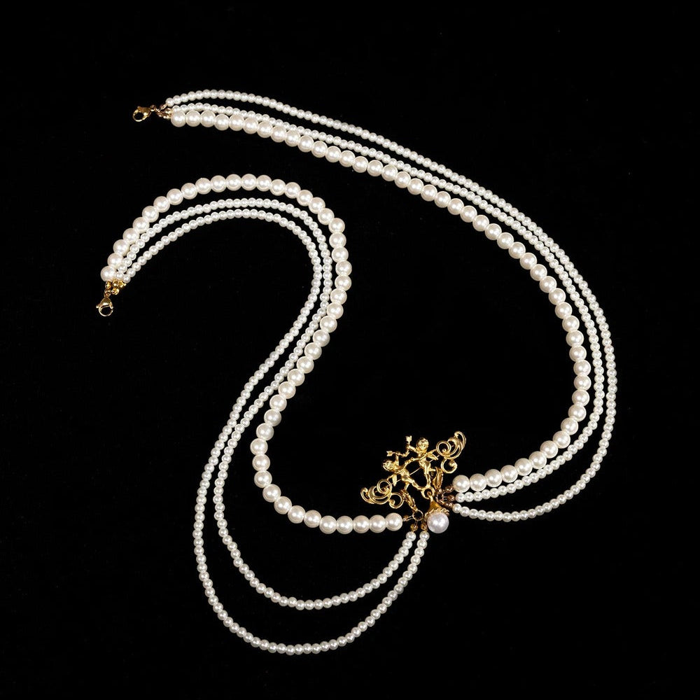 Pearlescent Satin Coronation Dress Set-Up