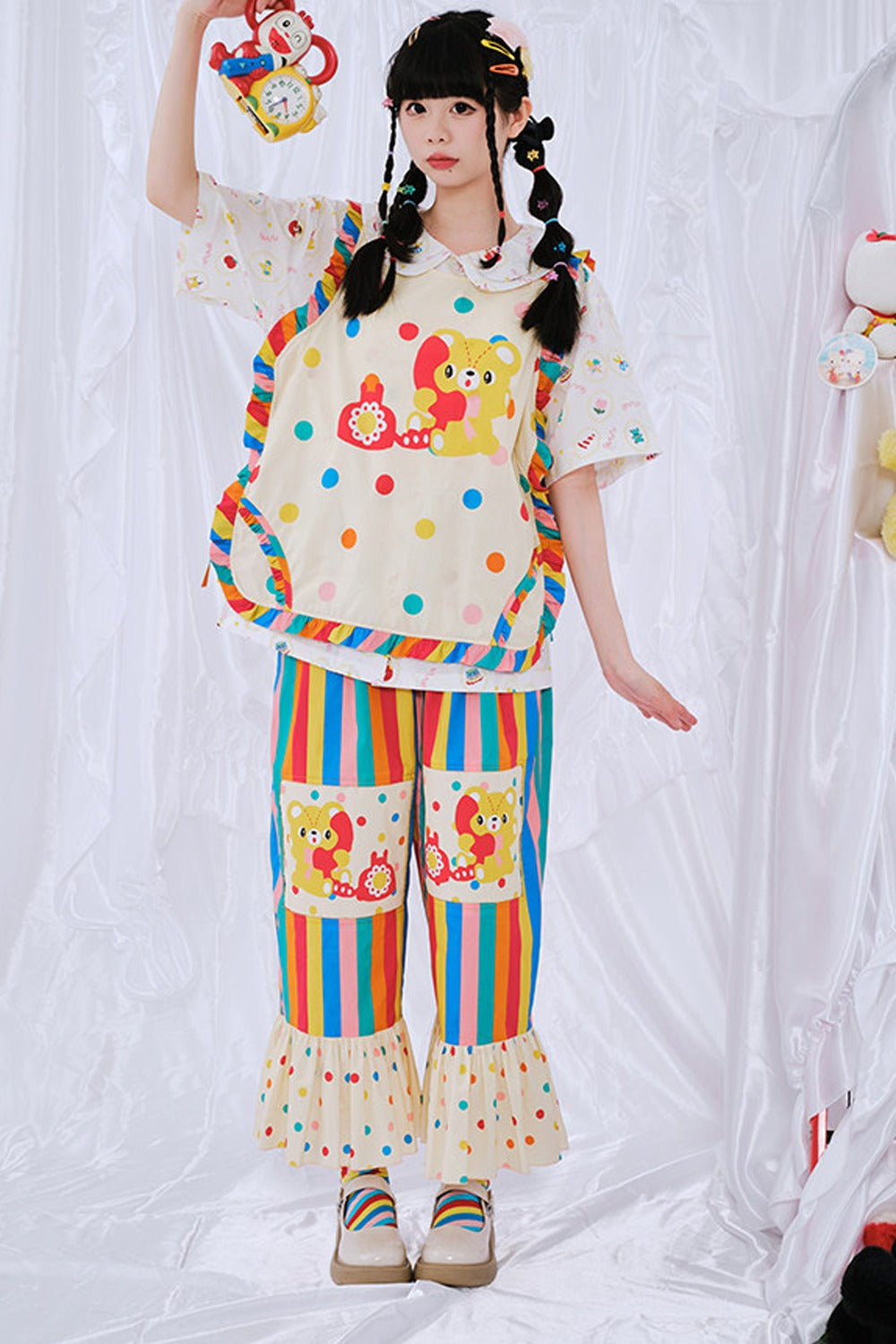 Japanese Rainbow Diary Vest