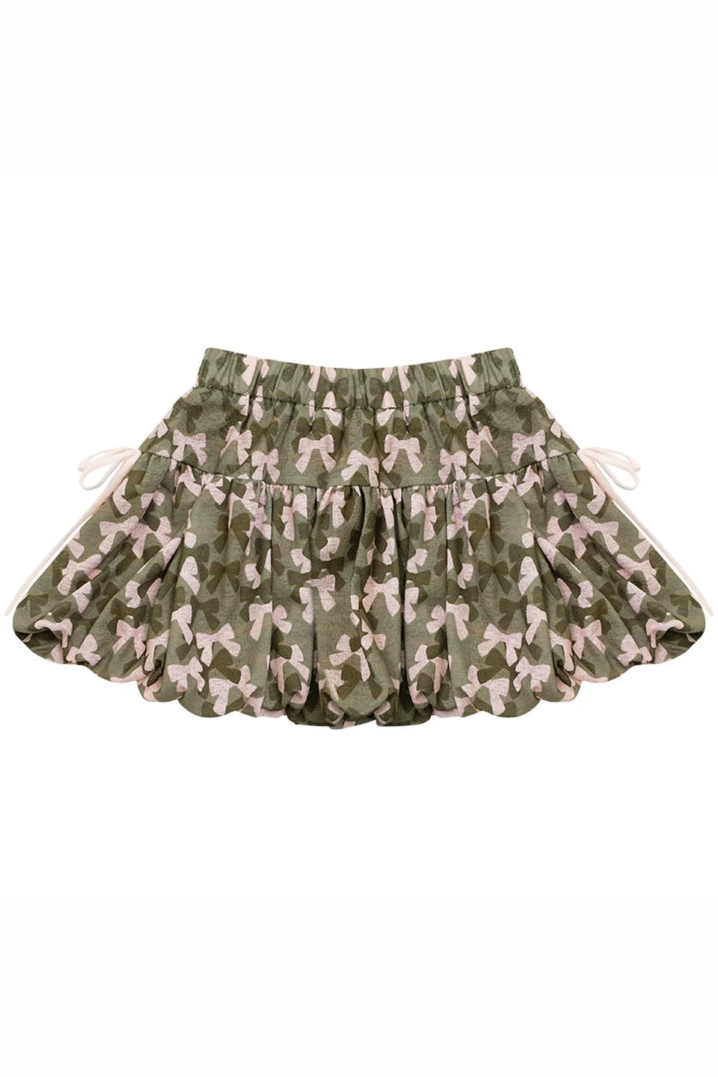 Butterfly Camouflage A-Line Skirt