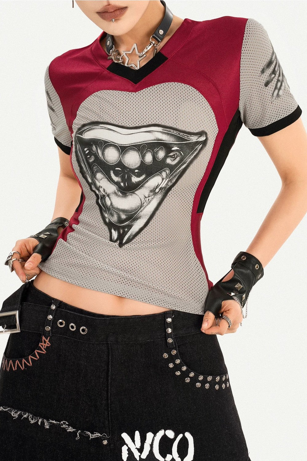 Deconstructed Retro Slim Top