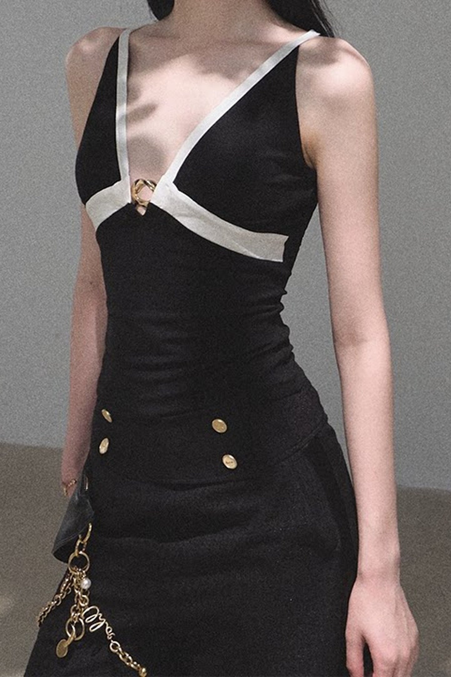 Modal V-Neck Camisole and Pants Set-Up