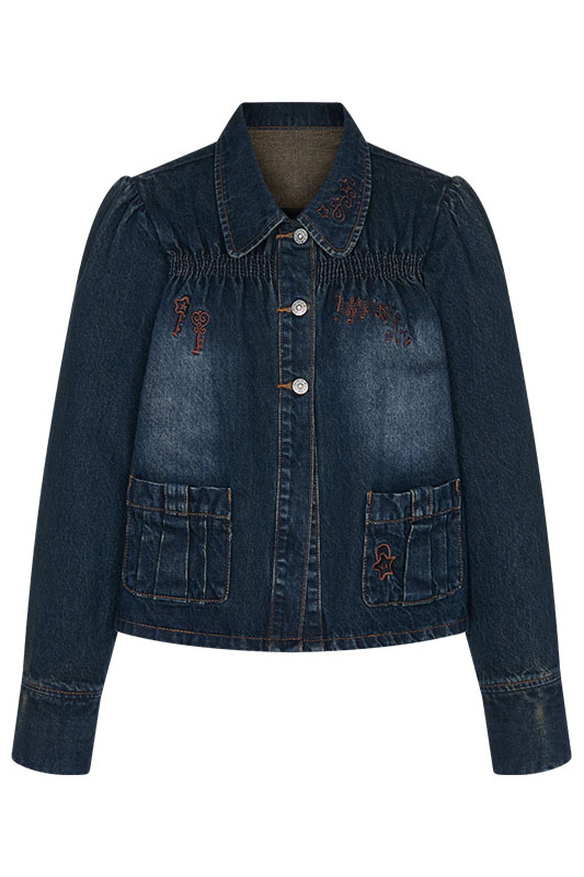Embroidered Denim Jacket