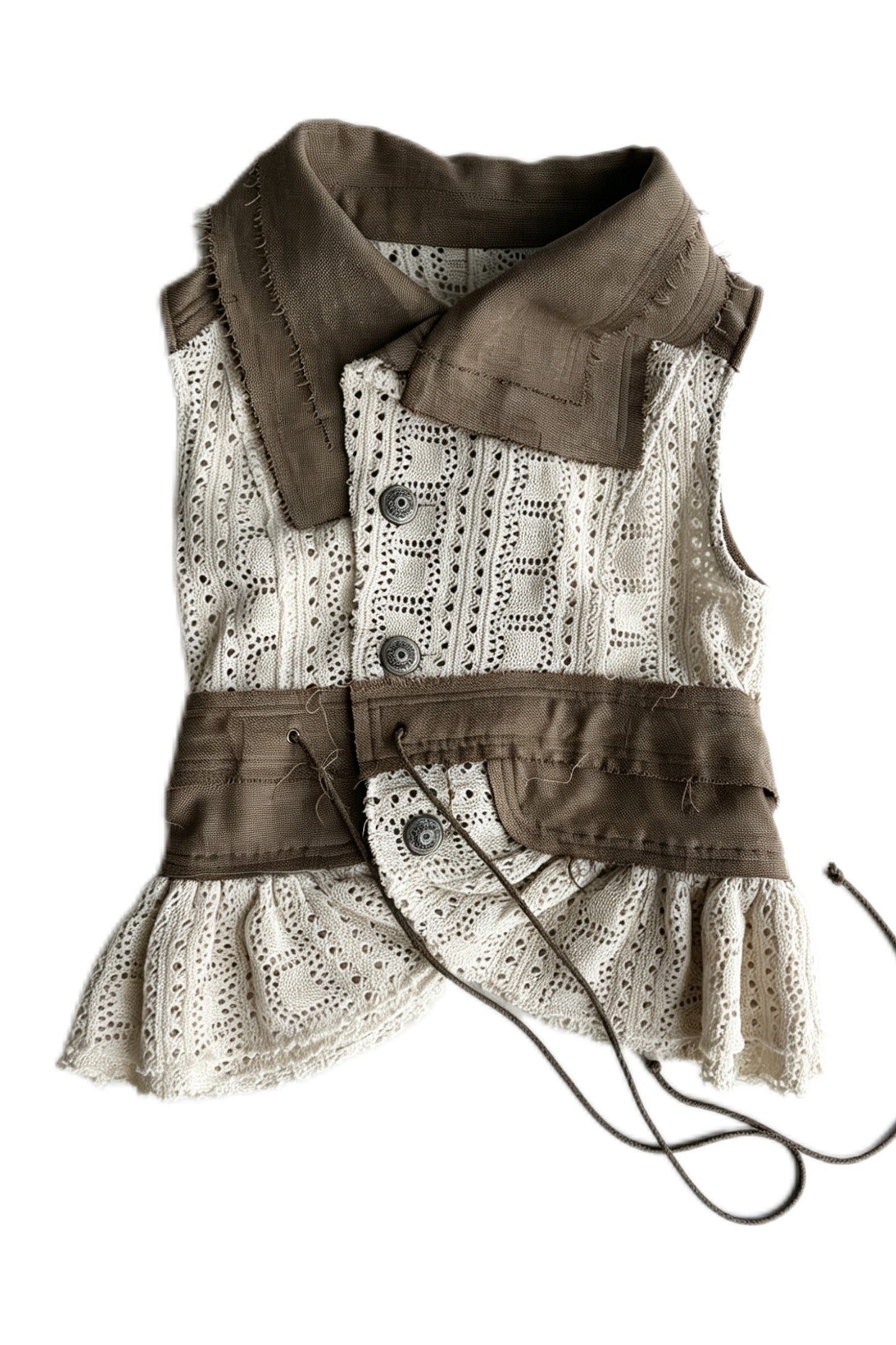 Medieval Forest Knitted Vest