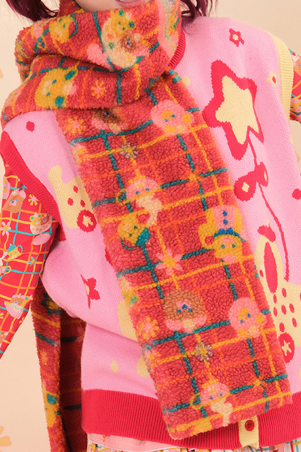 Dessert Shop Velvet Neck Warmer
