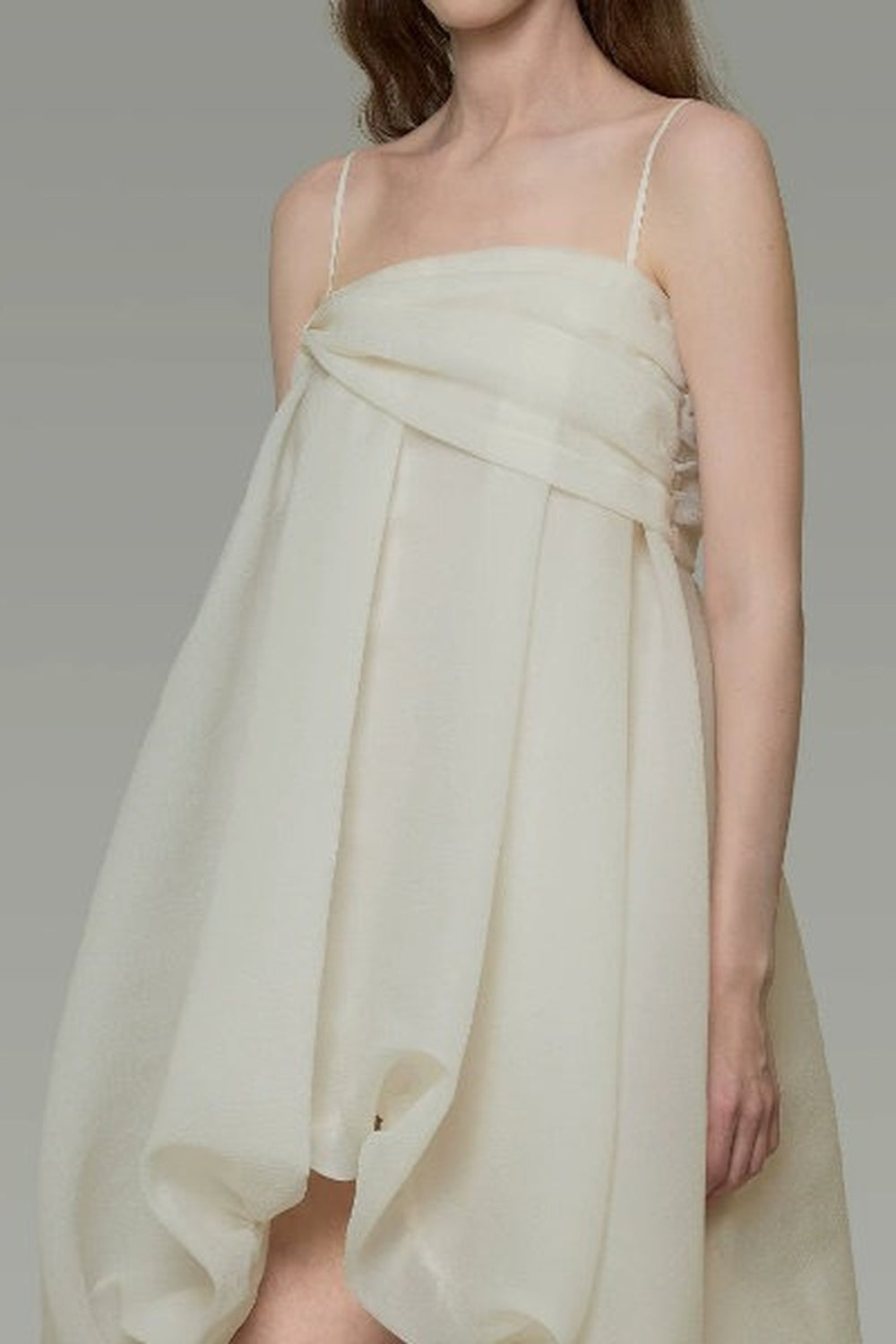 Asymmetrical Spaghetti Strap Dress