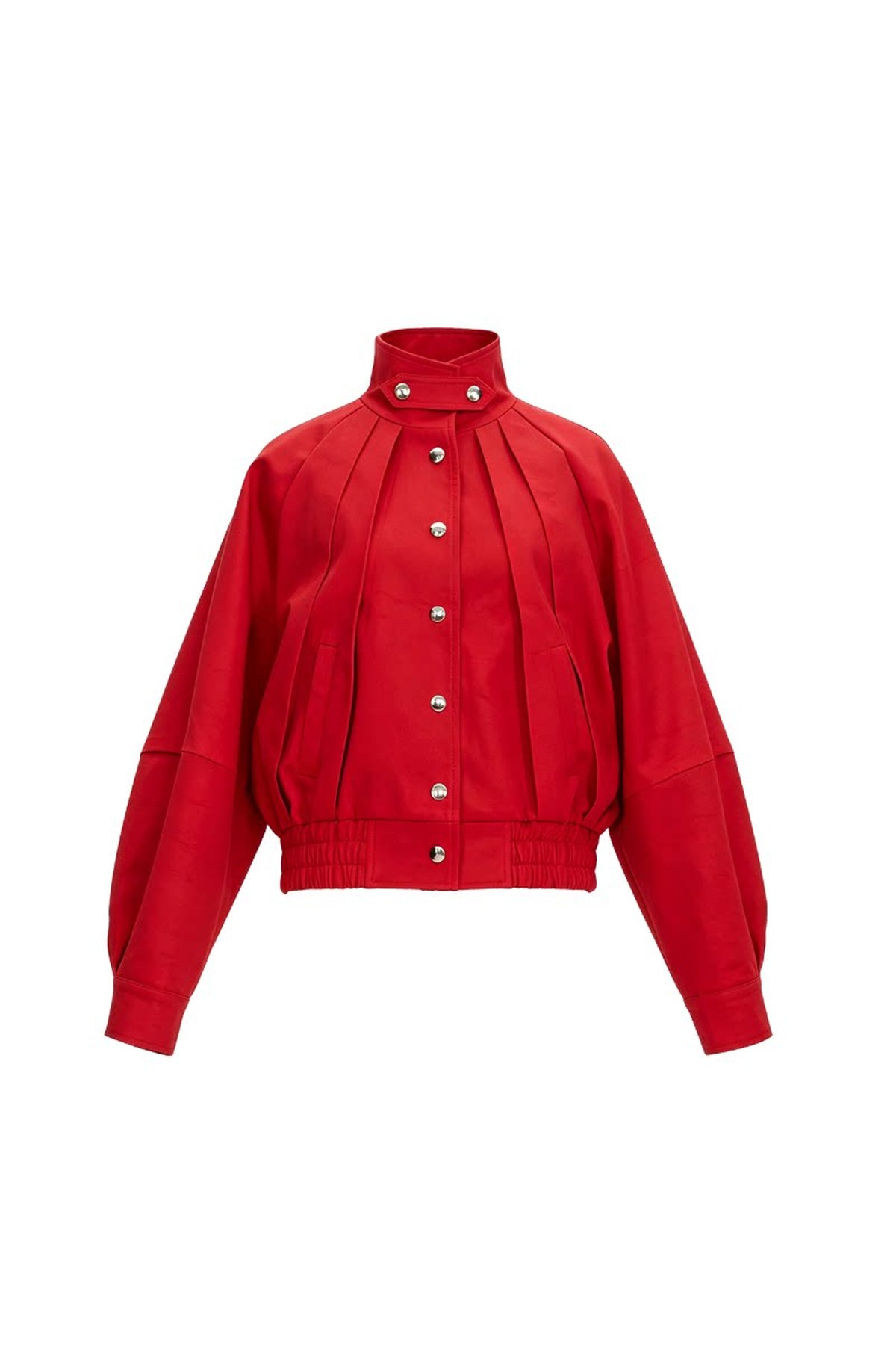 Red Padded Flight Jacket