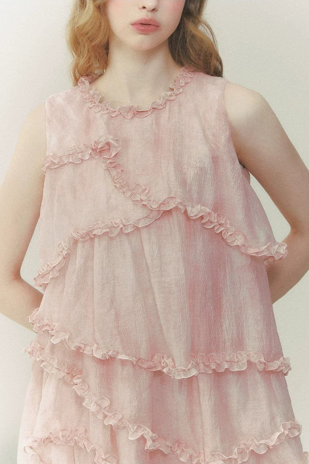 Pink Mist Garden Dress