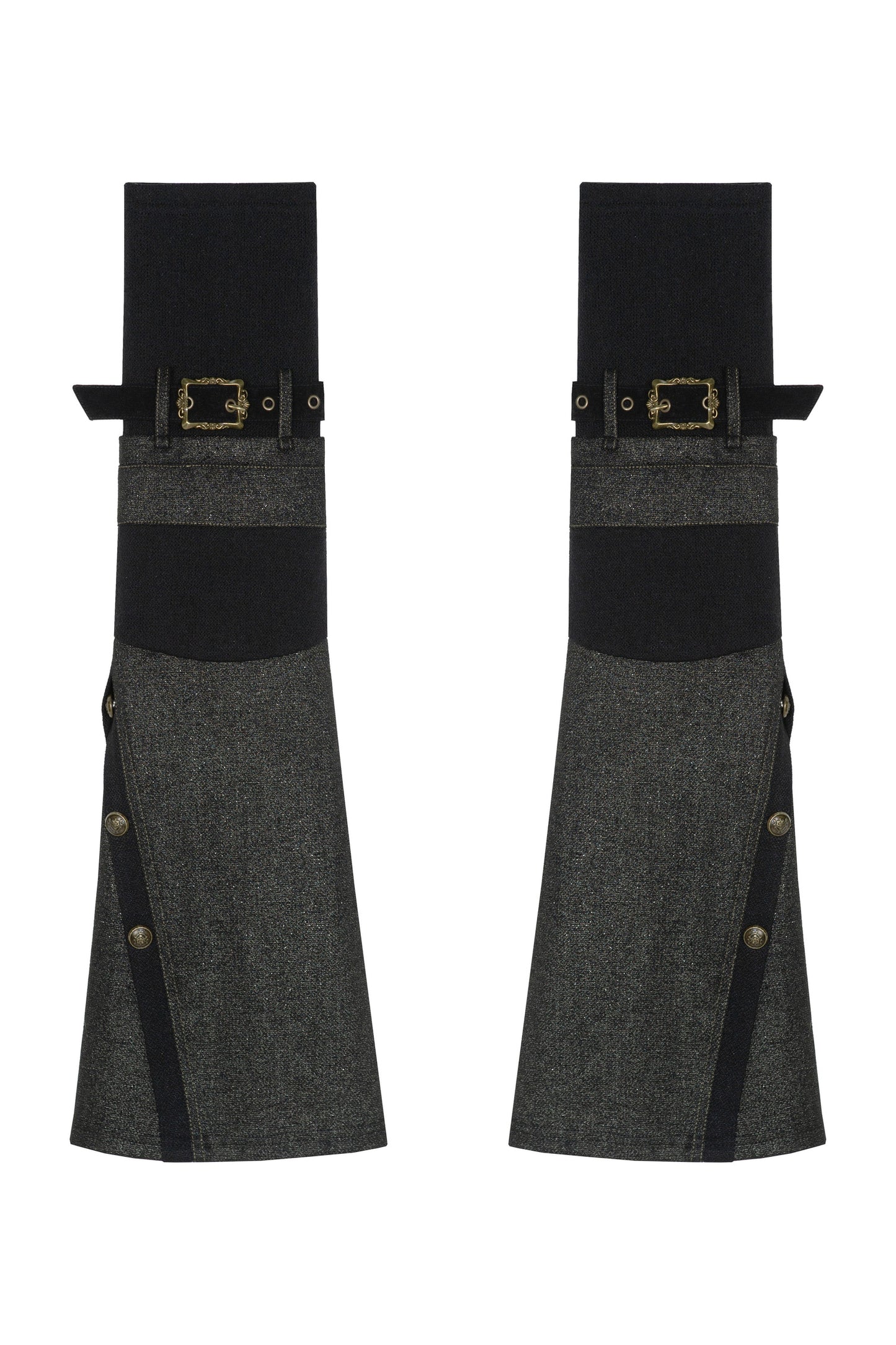 Y2K Low-Waist Leg Warmer Shorts Set-Up
