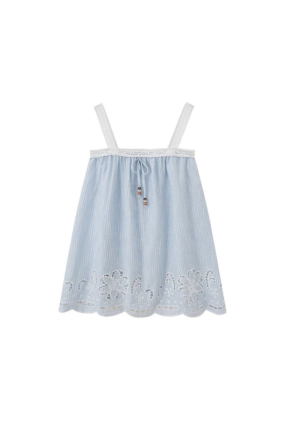 Embroidered Cutout Camisole Set-Up