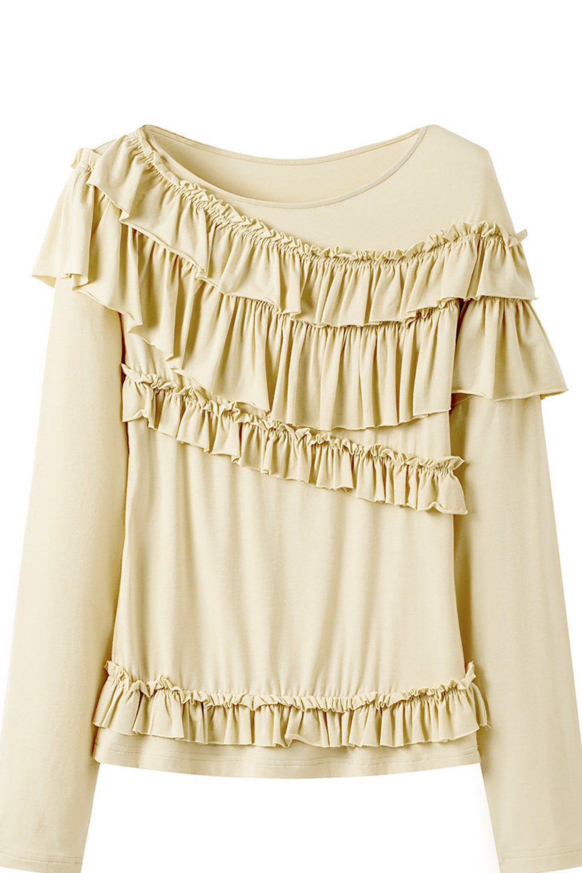 Heart Lace Long-Sleeve T-Shirt