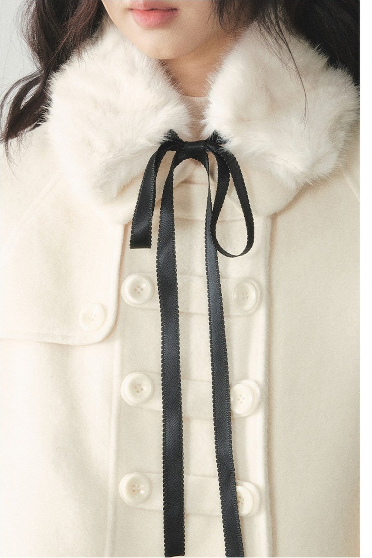 60% Wool Napoleon Cape