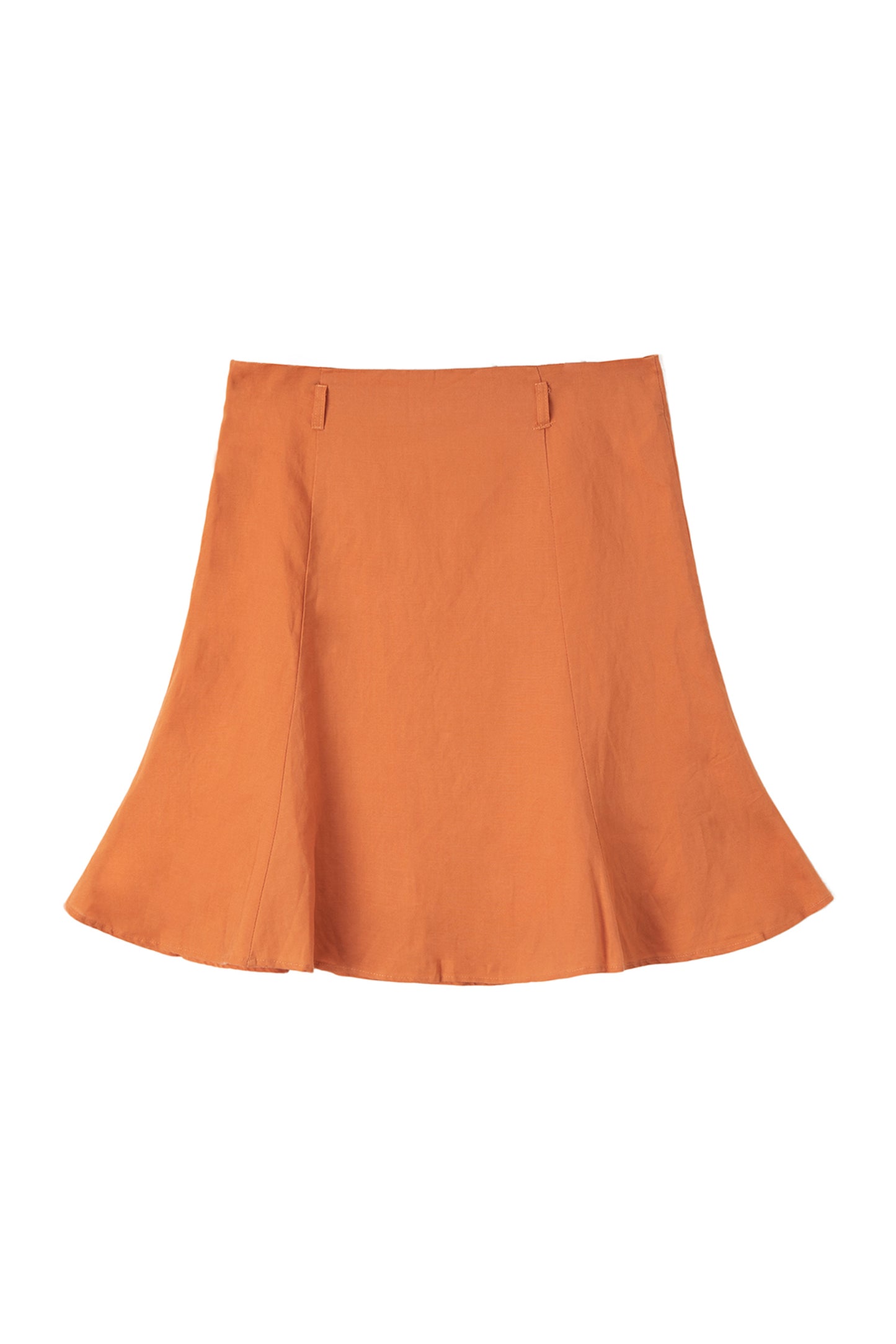 Tencel Linen A-Line Fishtail Skirt