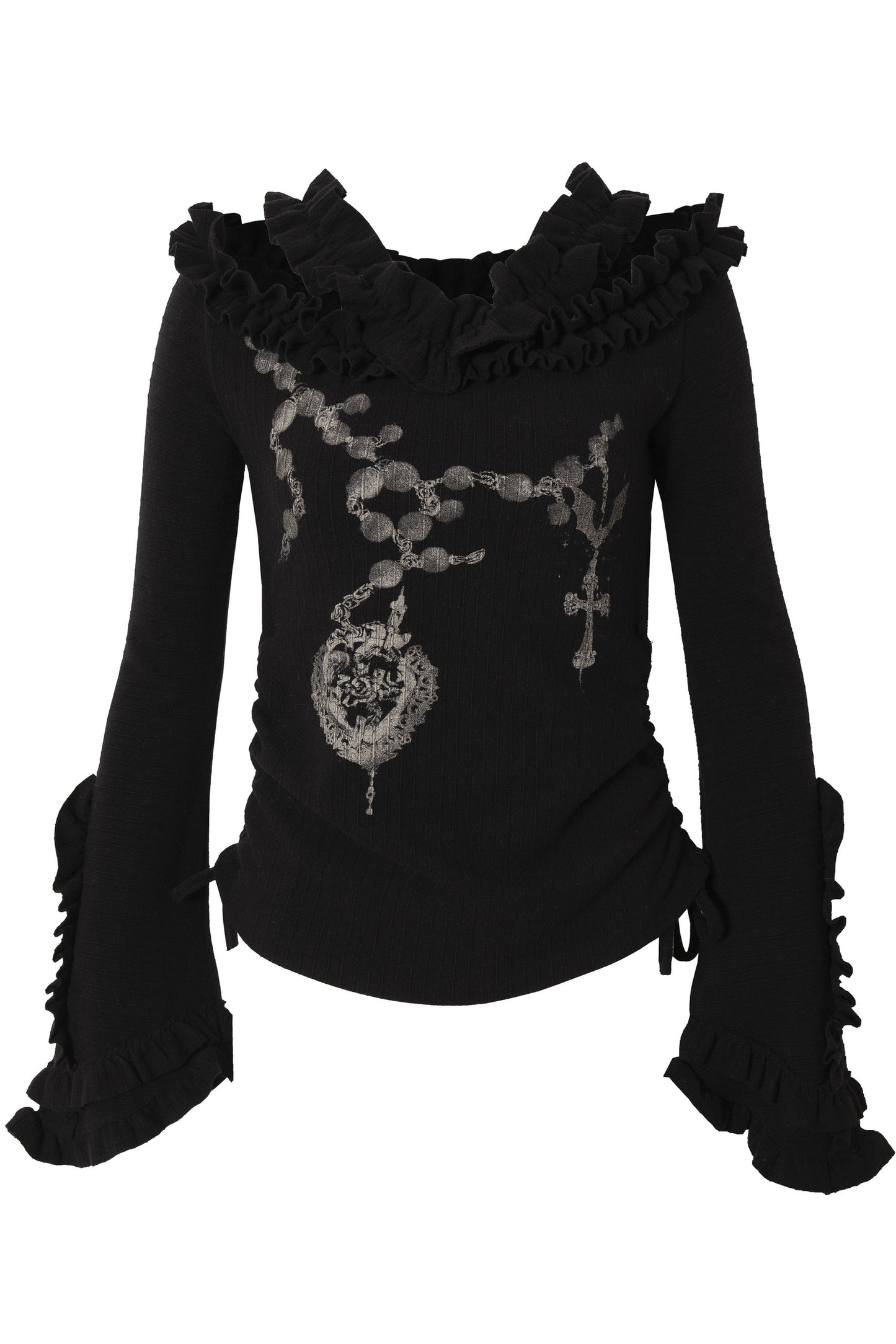 Retro Reversible Knit Top