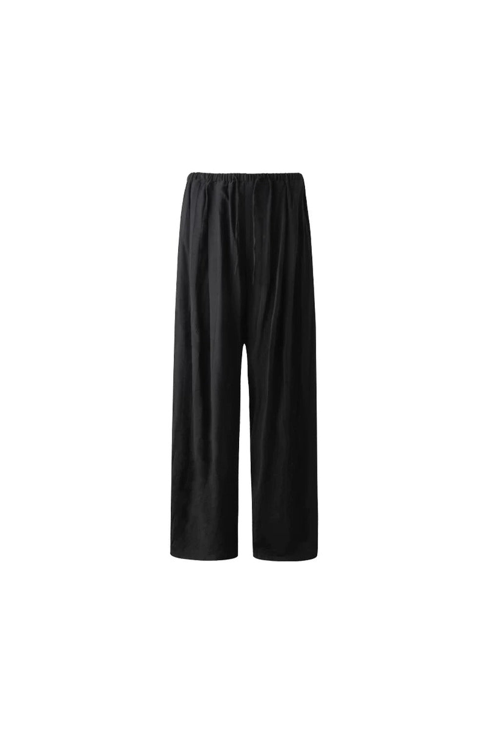 Black Textured Resort Shirt Pants Set-Up