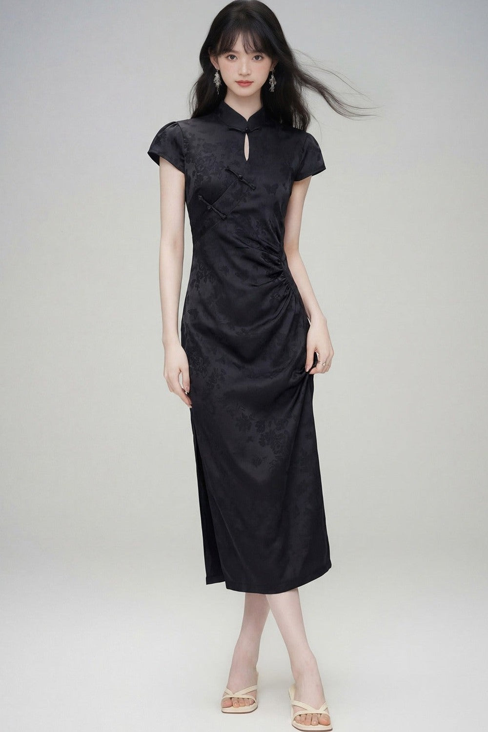 New Chinese Modified Cheongsam Dress