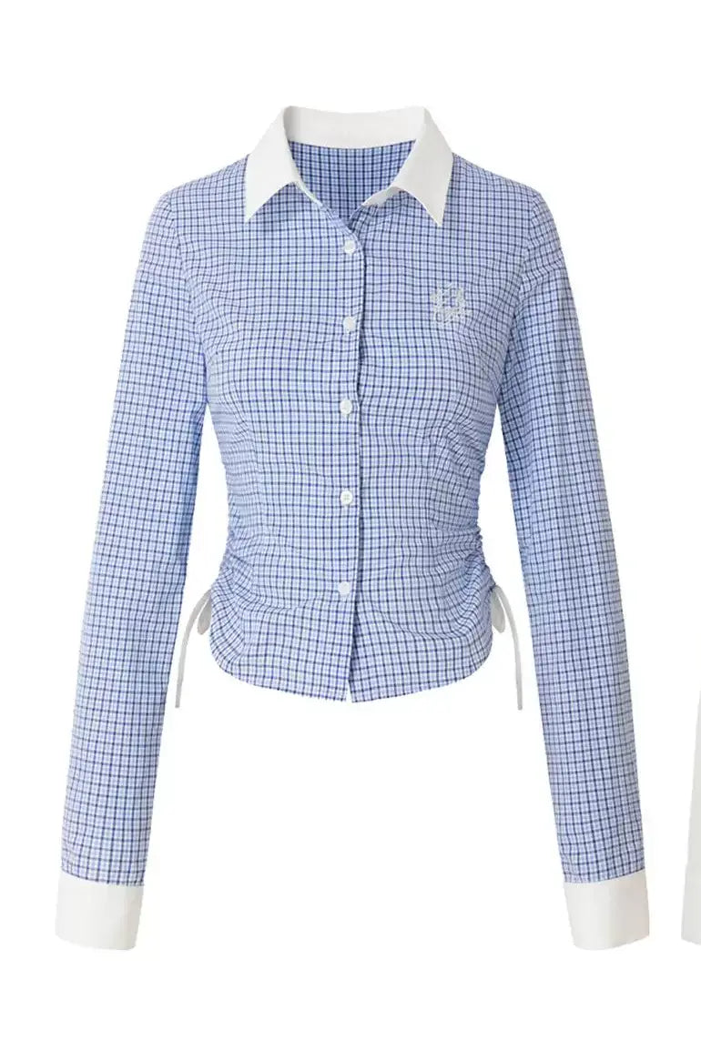 Retro Style Long Sleeve Shirt