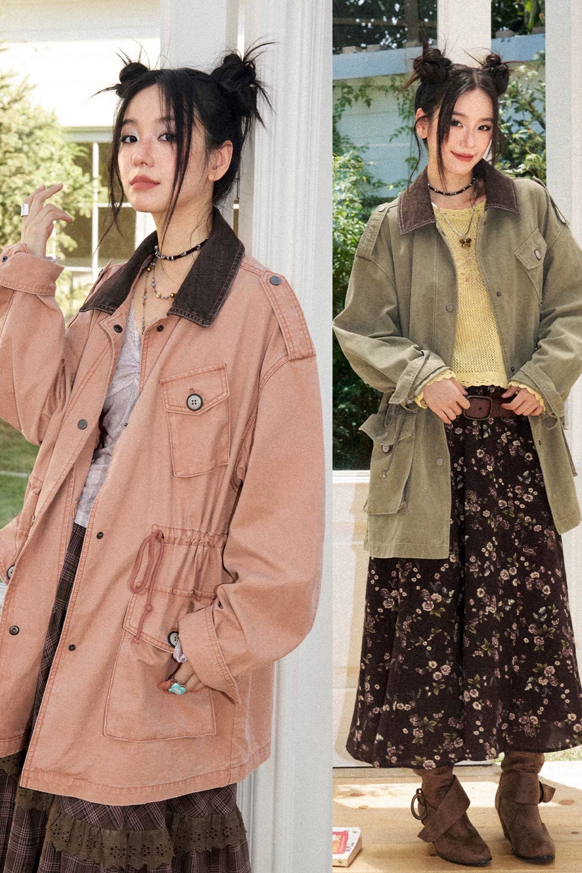Cotton Washed Workwear Jacket