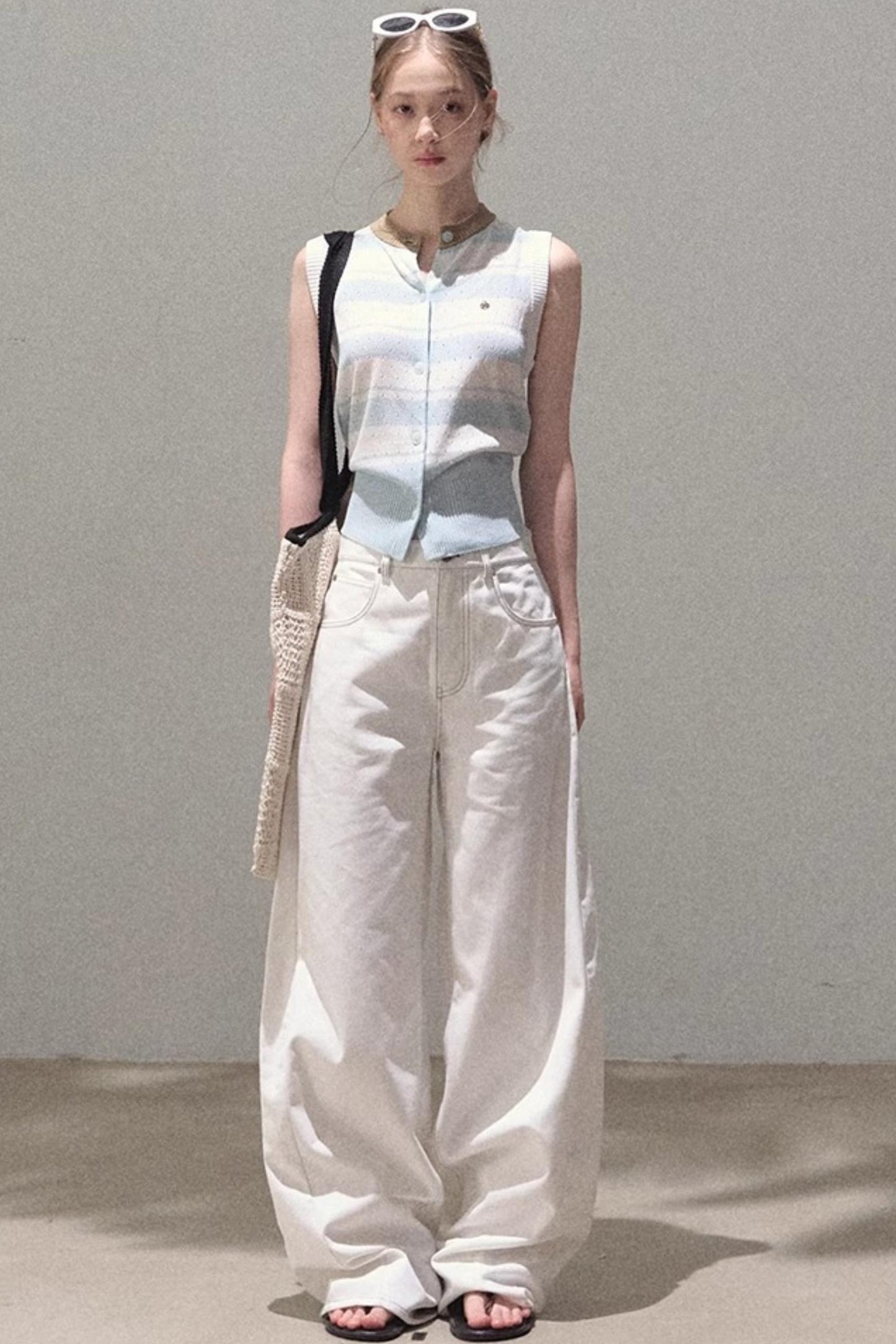 Summer Breeze Knitted Vest