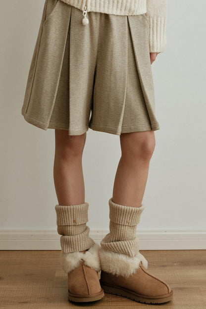 Gold Label Knitted Wool Blend Calf Socks