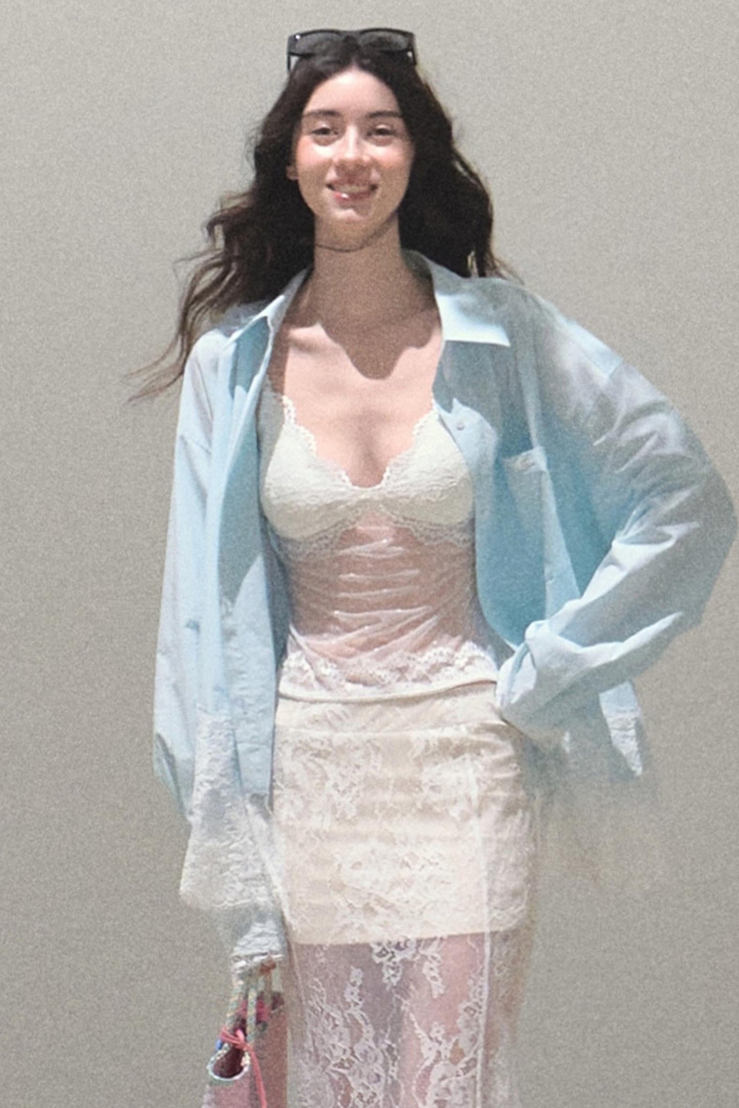 Spring Sea Lace Shirt