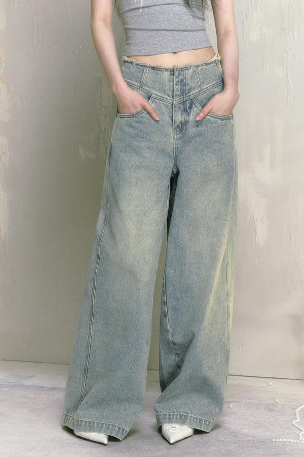 Classic Wide-Leg Jeans