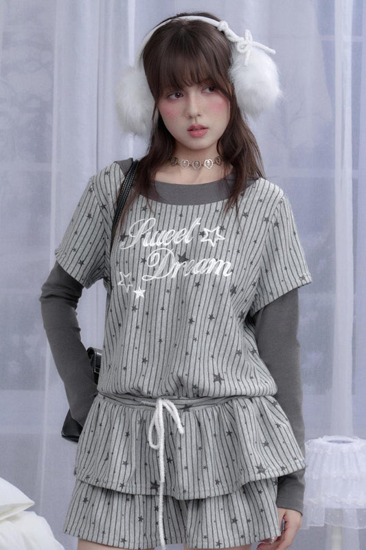 Star Falls Hooded Dress