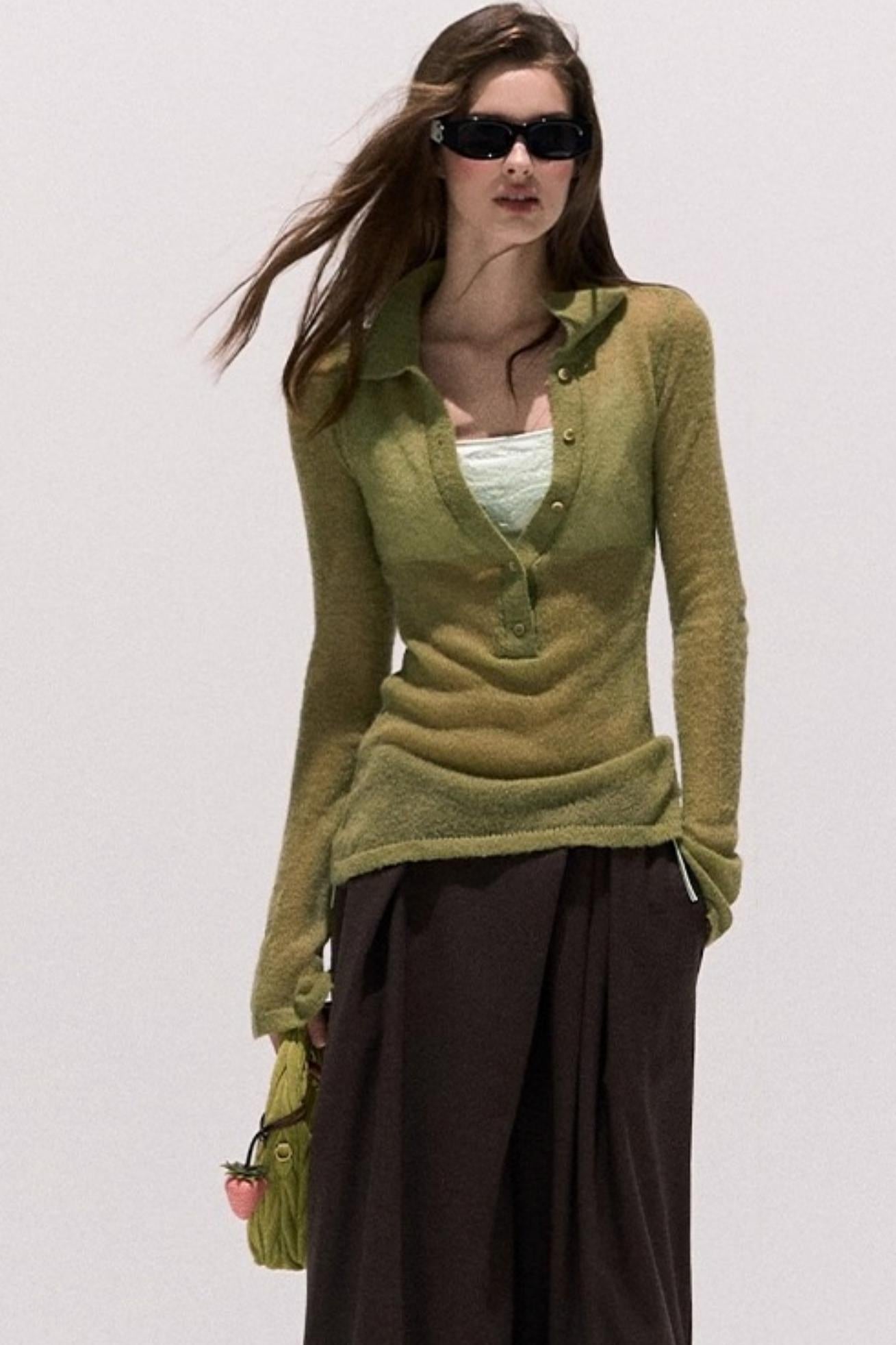 Atmosphere Wool Knit Top