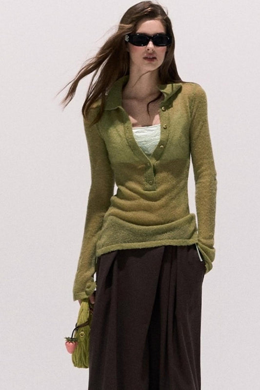 Atmosphere Wool Knit Top