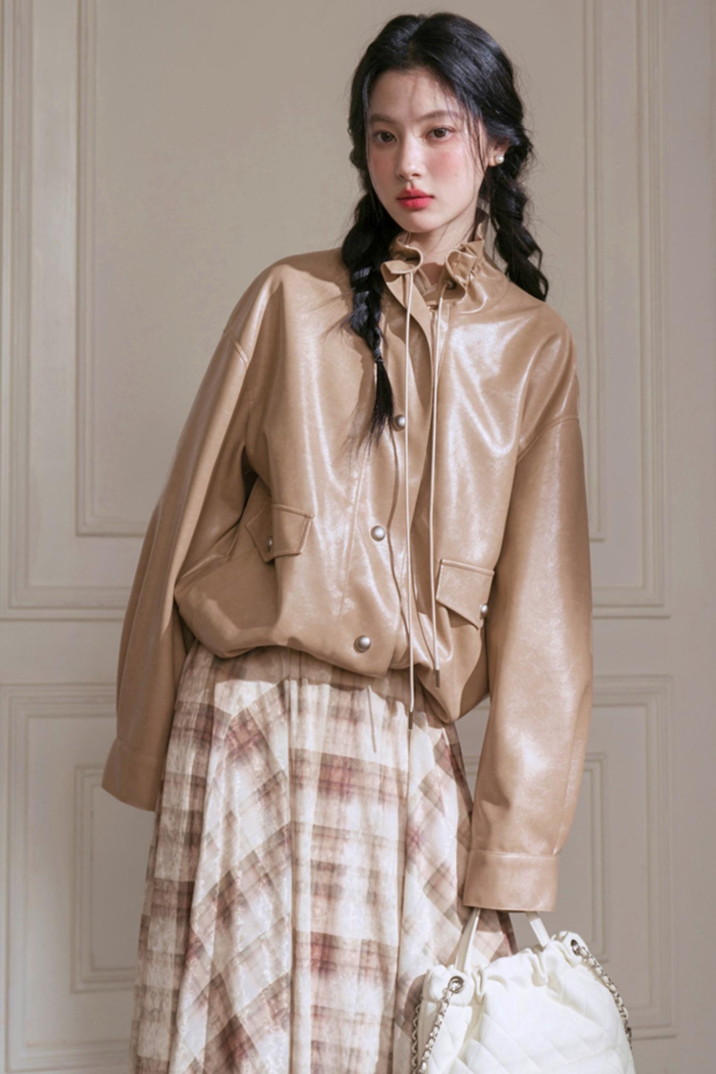 Streamer Chocolate Leather Jacket