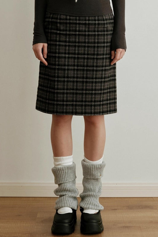 Gold Label Knitted Wool Blend Calf Socks