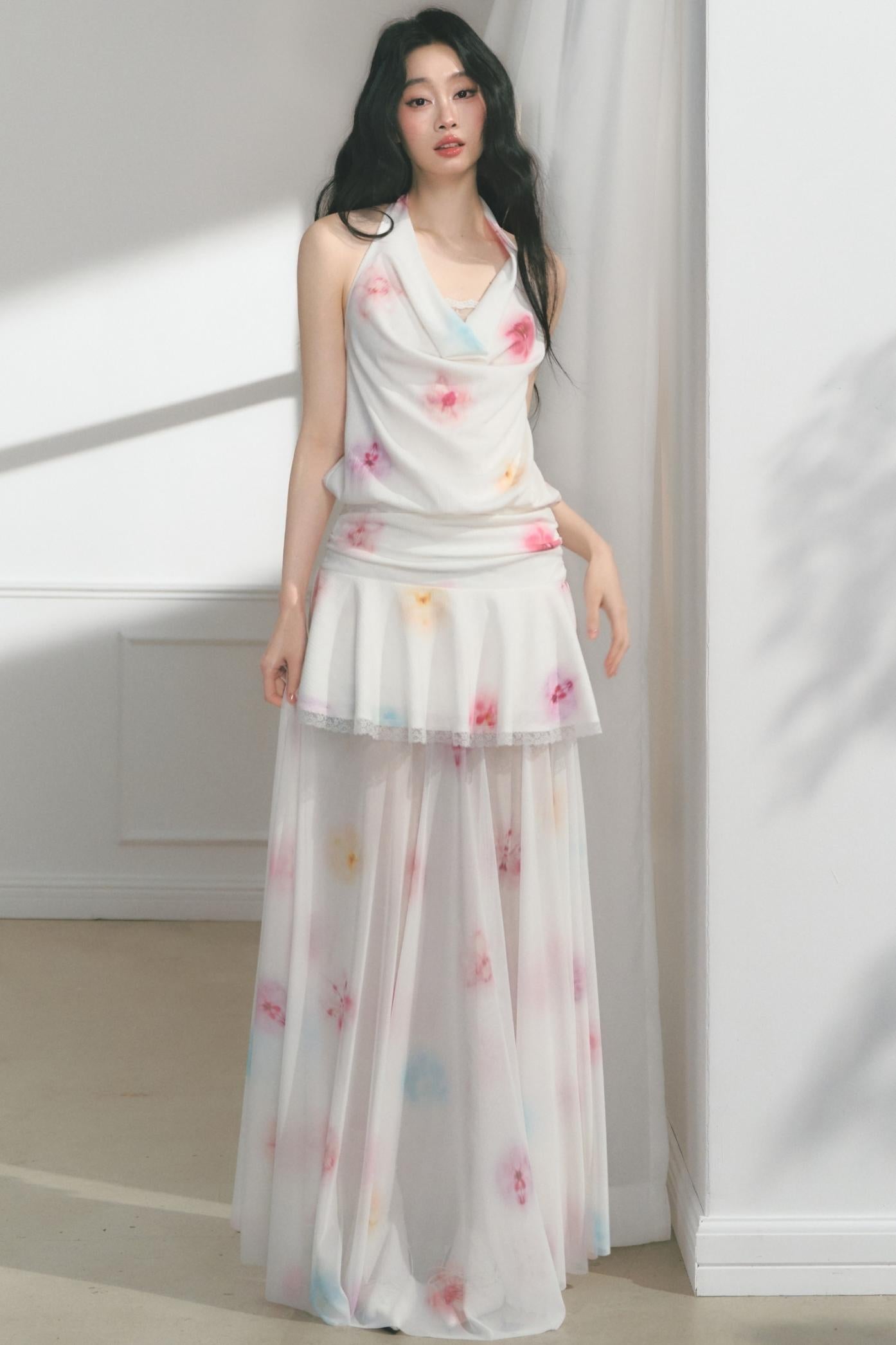 Breeze Lace Swing Skirt Set-Up