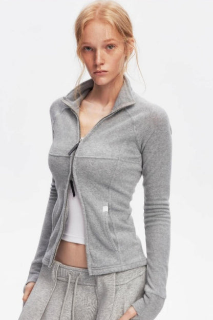 Minimalist Fleece Cycling Top