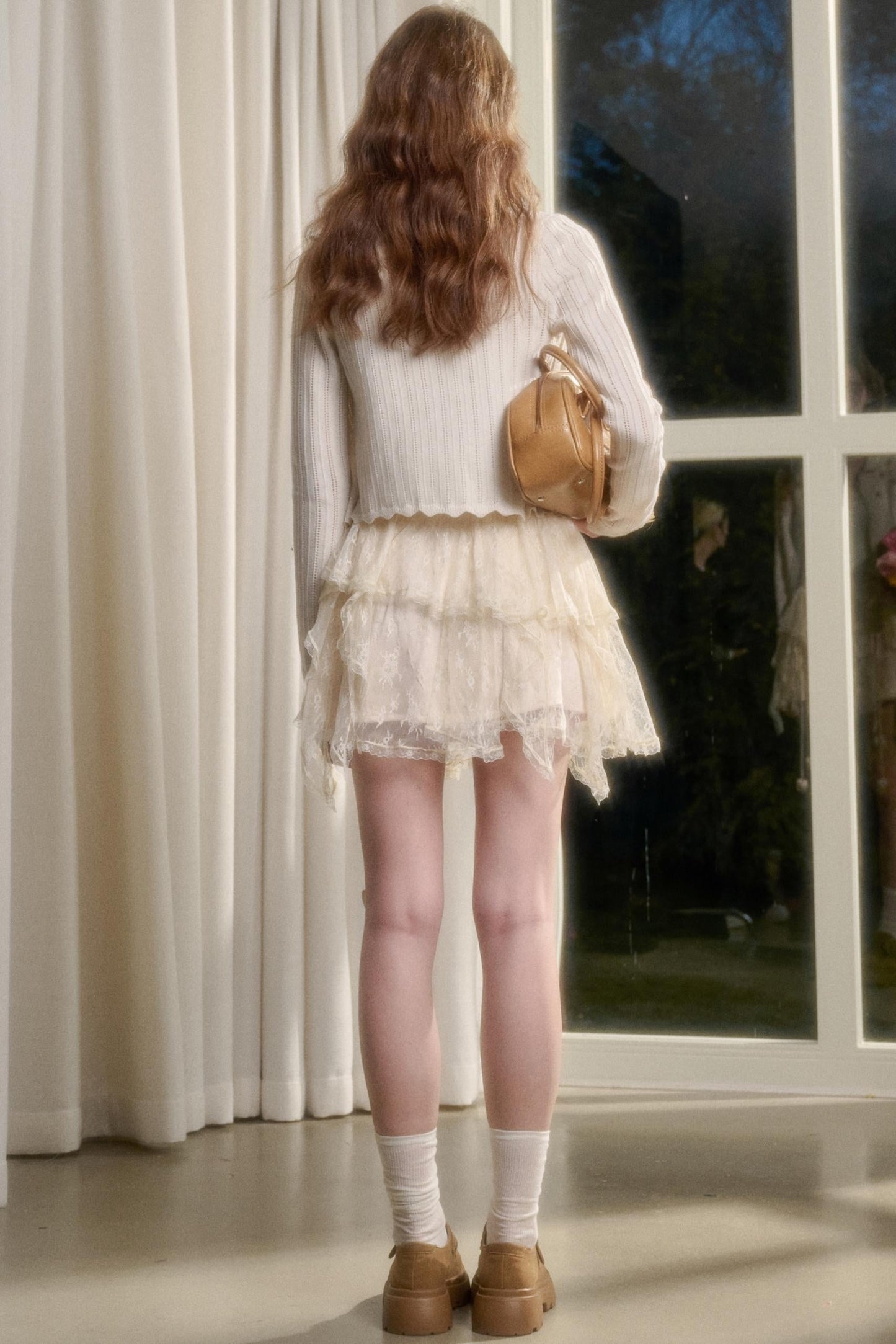 Galaxy Lace Bustier Skirt