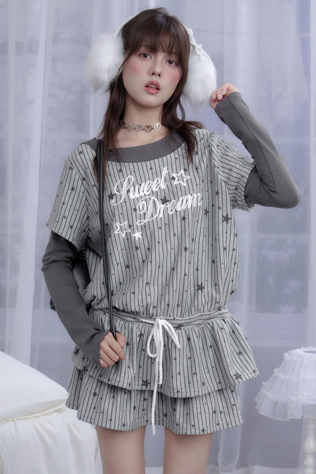 Star Falls Hooded Dress