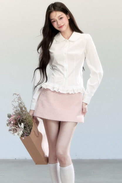 French Retro Layering Shirt