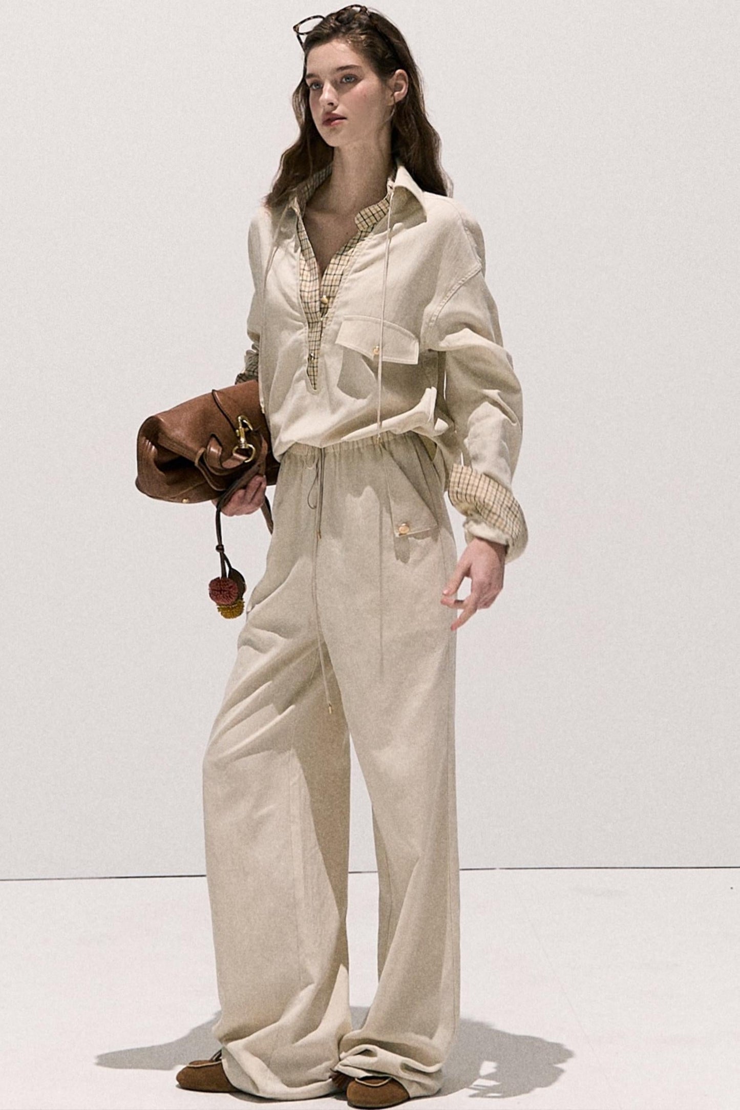 High Contrast Cotton Two-Piece Set-Up