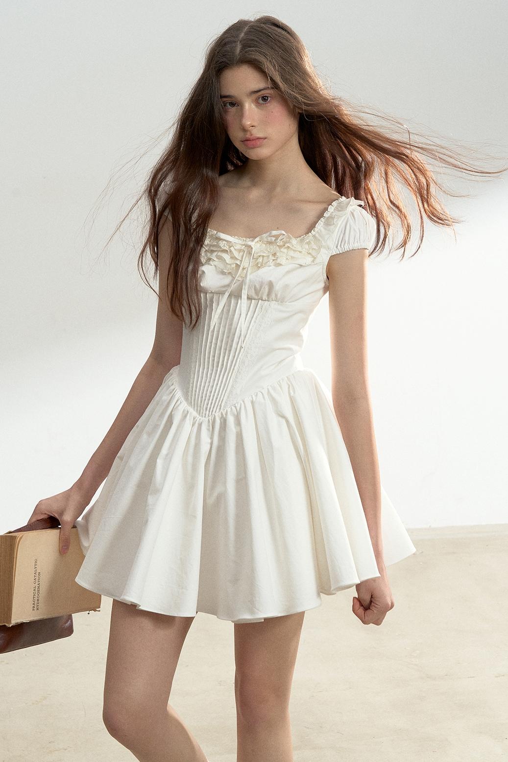 Vintage Moonlit Tea Dress