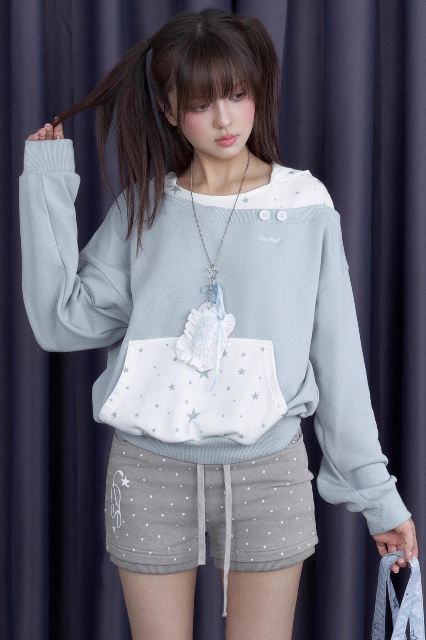 Starlight Hooded Heavy Top