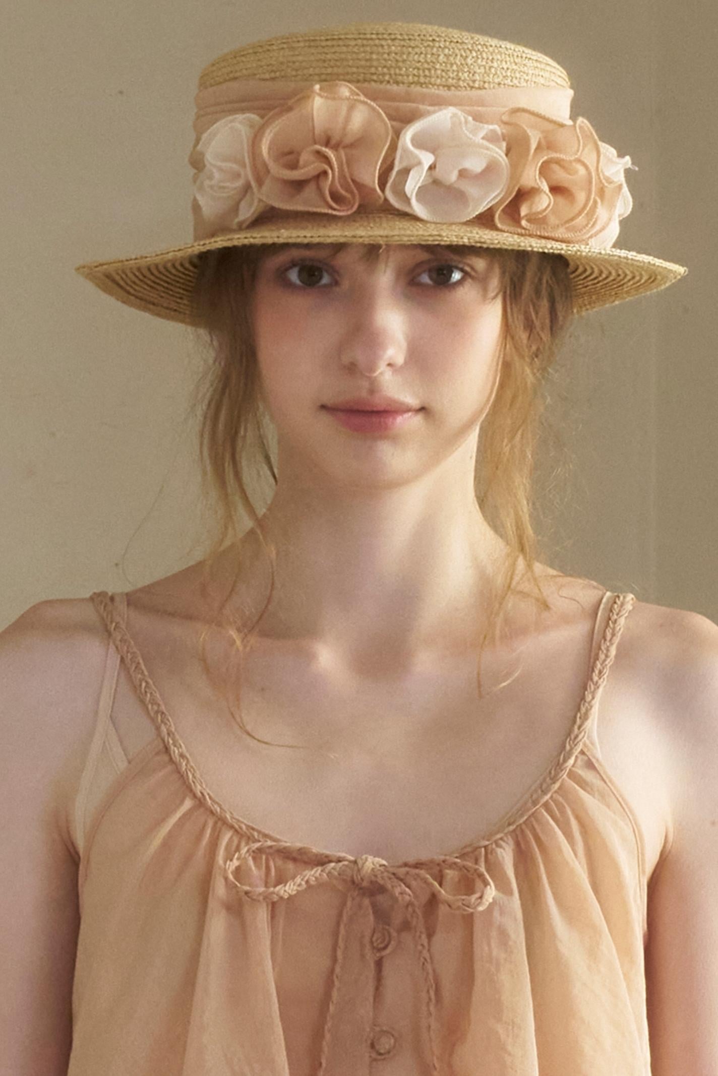 Vintage Raffia Sun Hat