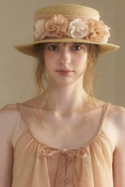 Vintage Raffia Sun Hat