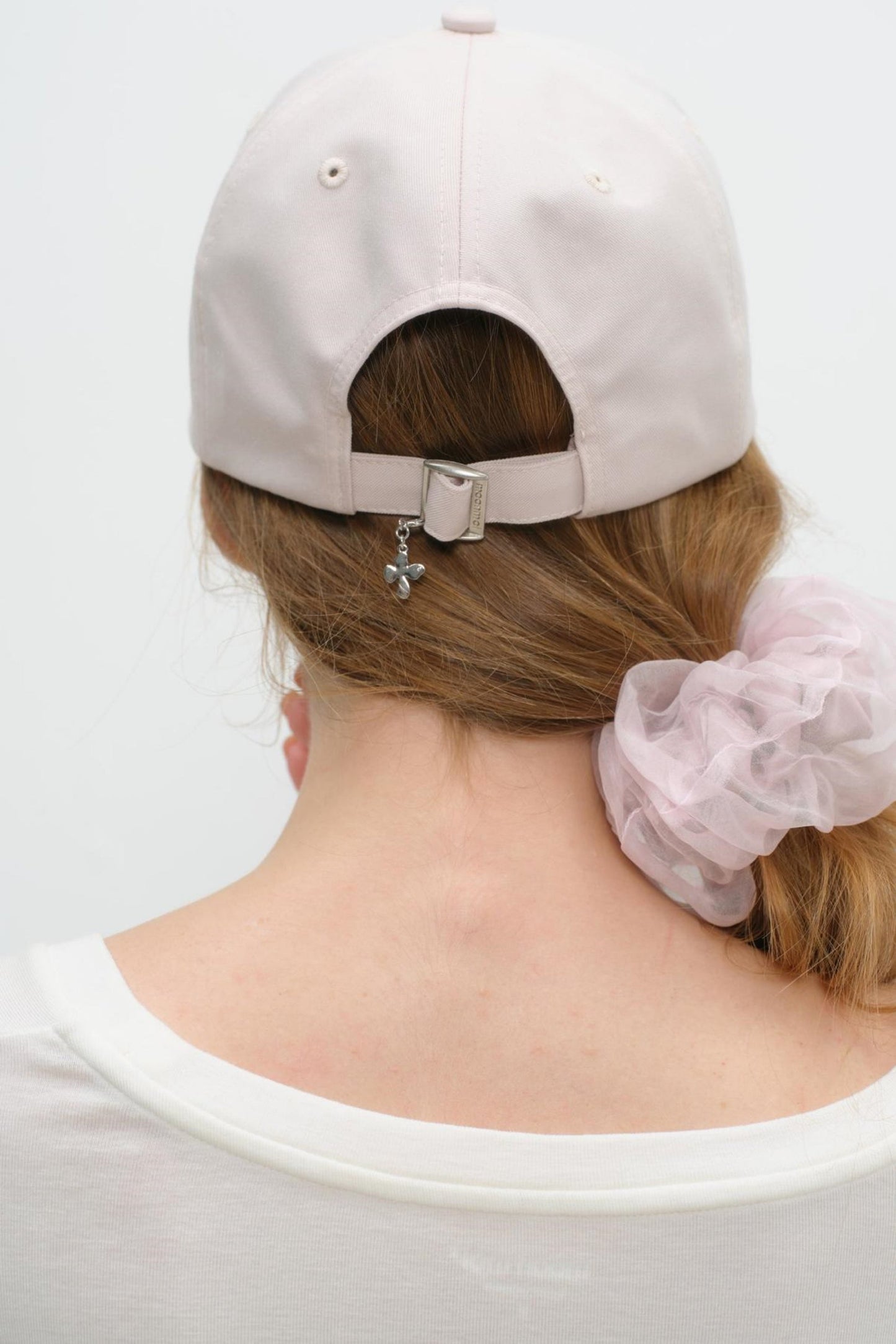 Floral Rhinestone Cap