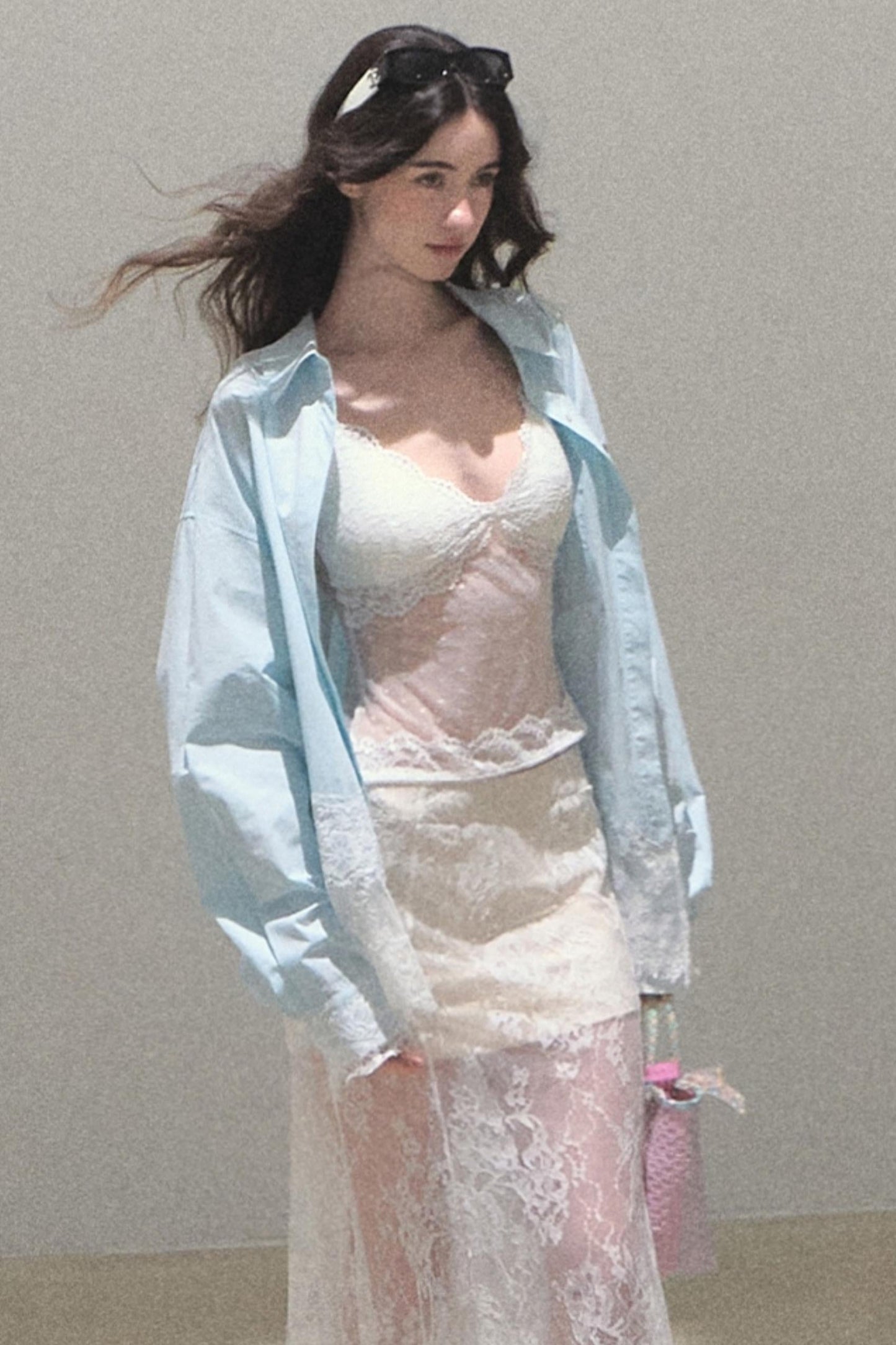 Spring Sea Lace Shirt