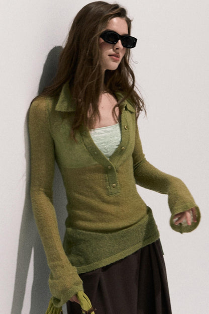 Atmosphere Wool Knit Top