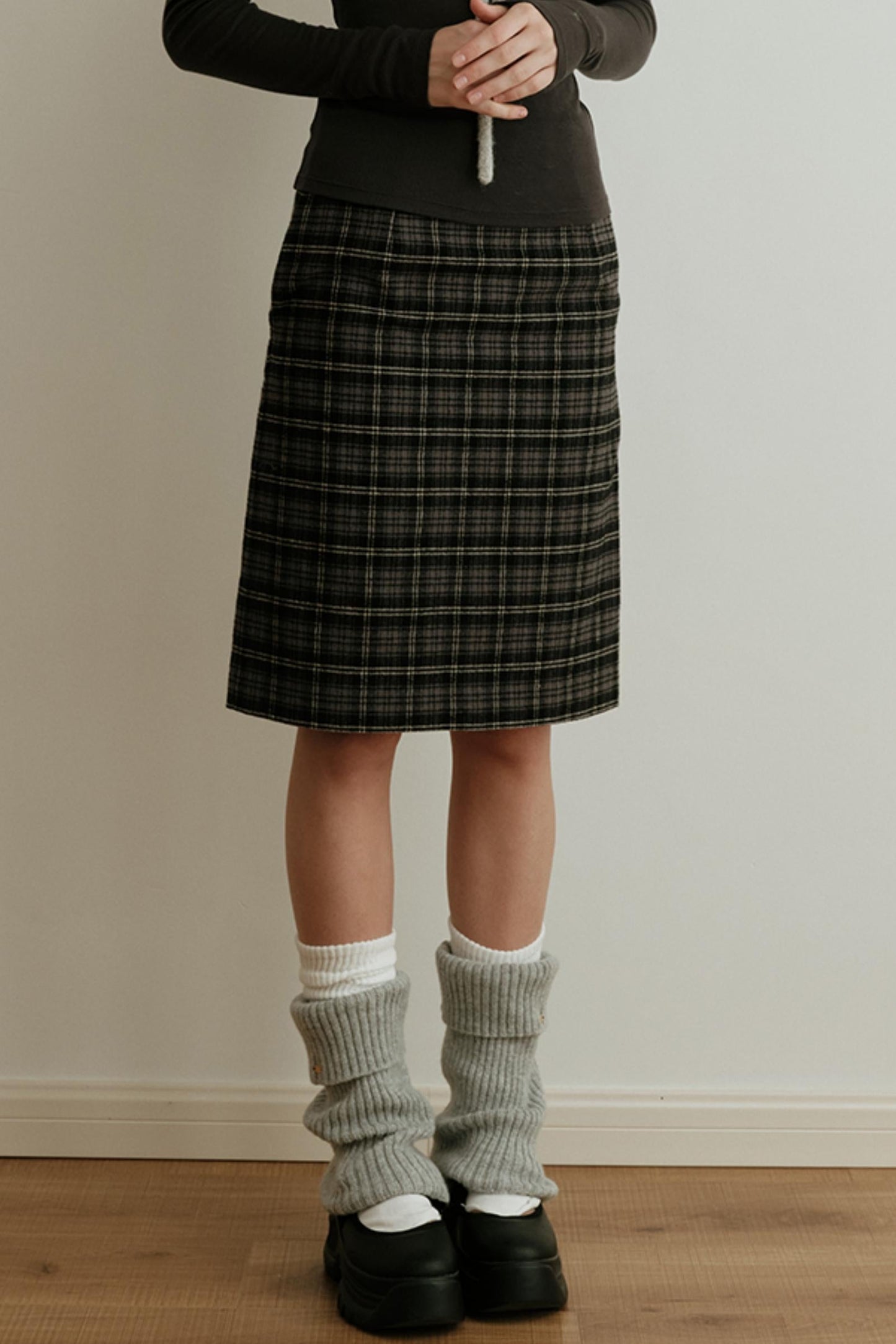 Gold Label Knitted Wool Blend Calf Socks