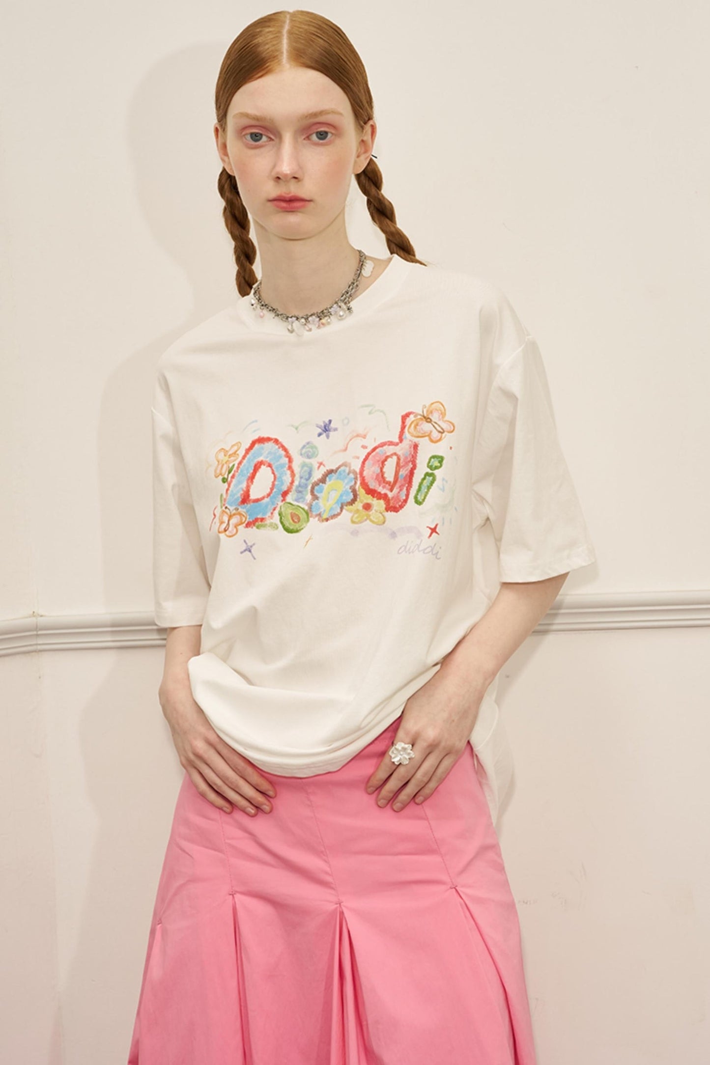 Cheerful Print Tee