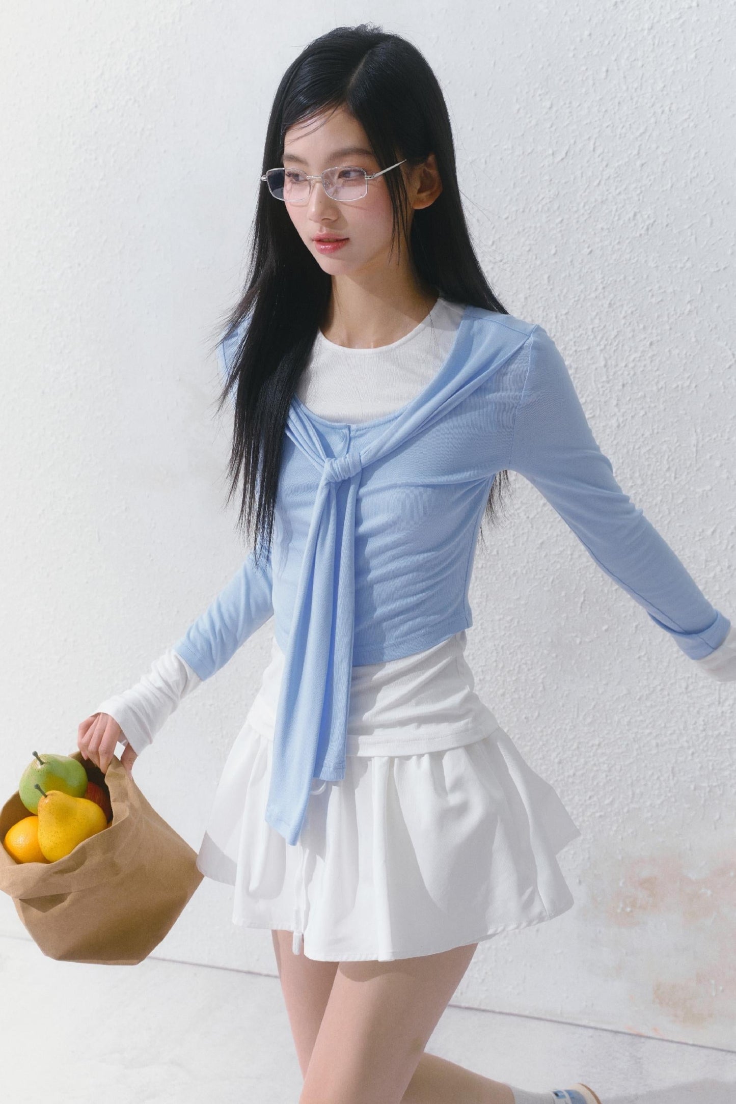 Elegant Double Layer T-Shirt