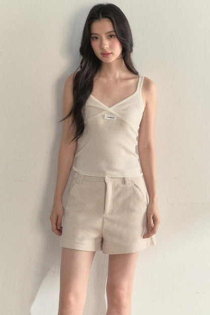 Miu Wool Knitted Layered Camisole
