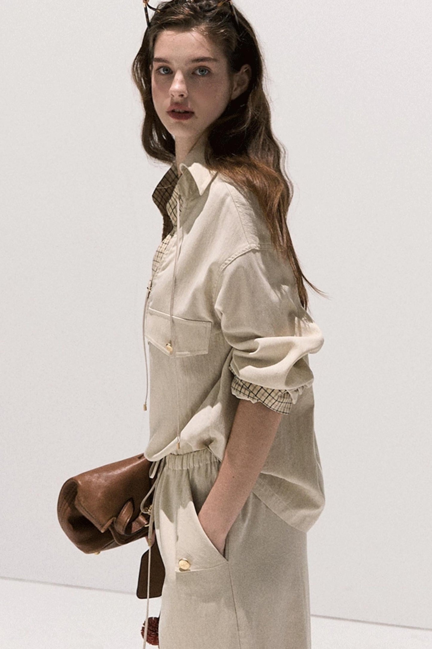 High Contrast Cotton Two-Piece Set-Up