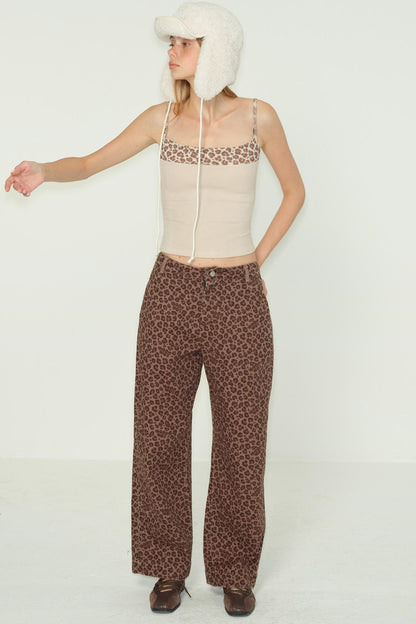 Slimming Leopard Camisole